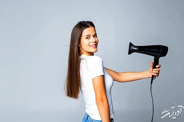 حالت دادن مو با باد سرد سشوار باد سرد سشوار